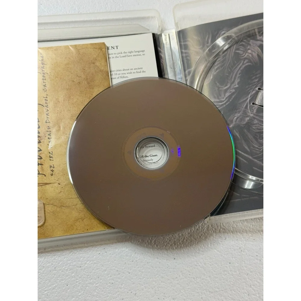 The Elder Scrolls V: Skyrim - Legendary Edition 2013 Sony PlayStation 3 Inserts